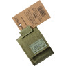 Чехол Zippo 48402 для широкой зажигалки, нейлон, с креплением на ремень, зелёный
